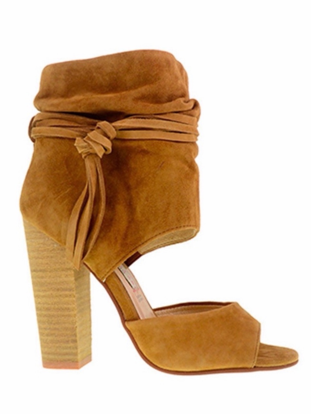 Kristin Cavallari Chinese Laundry ankle boots with ruched detailing